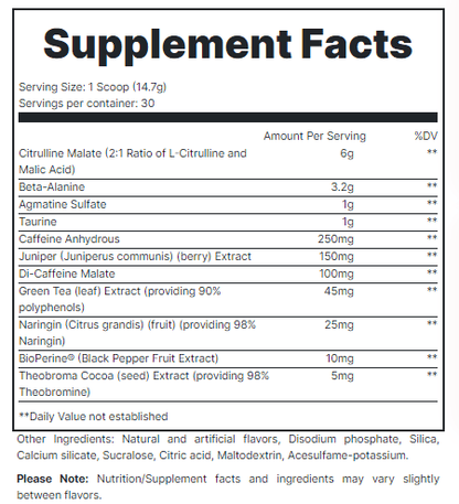 RedCon1 – Total War Pre-Workout STRAWBERRY KIWI